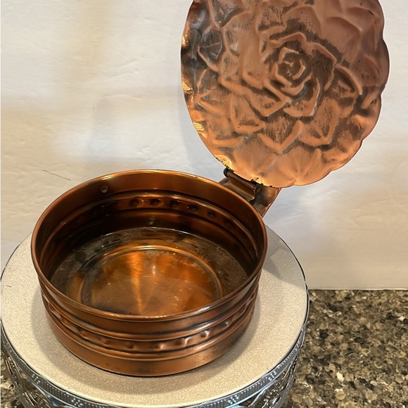 Vintage Gregorian Solid Copper Crumb Catcher - Picture 2 of 3